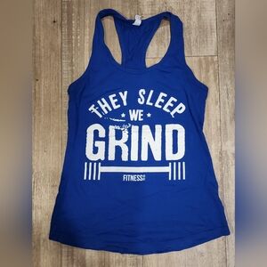 Fitness co tank top "They sleep we grind"